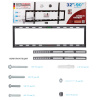 Кронштейн для LED/LCD телевизоров Arm media STEEL-1 BLACK 