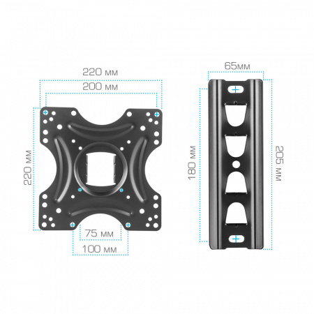 Настенный кронштейн для LED/LCD телевизоров ARM MEDIA LCD-405 BLACK 