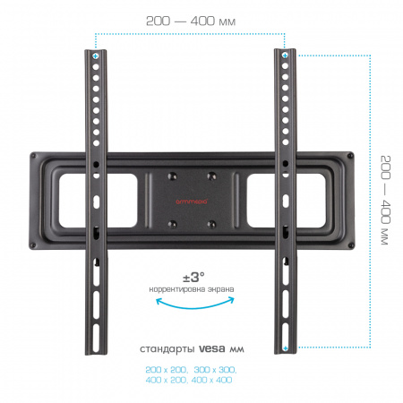 Настенный кронштейн для LED/LCD телевизоров ARM MEDIA LCD-415 BLACK 