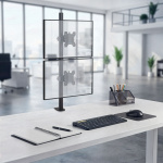 Настольный кронштейн для мониторов KROMAX OFFICE-31 BLACK 