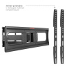 Настенный кронштейн для LED/LCD телевизоров ARM MEDIA COBRA-50 BLACK 