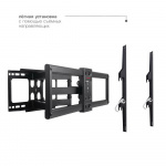 Настенный кронштейн для LED/LCD телевизоров ARM MEDIA PARAMOUNT-85 BLACK 