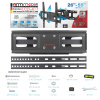 Настенный кронштейн для LED/LCD телевизоров ARM MEDIA LCD-417 BLACK 