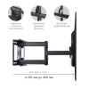 Настенный кронштейн для LED/LCD телевизоров ARM MEDIA PARAMOUNT-85 BLACK 