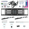 Настенный кронштейн для LED/LCD телевизоров KROMAX OPTIMA-409 BLACK 