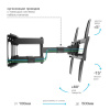 Настенный кронштейн для LED/LCD телевизоров ARM MEDIA COBRA-50 BLACK 