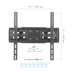 Настенный кронштейн для LED/LCD телевизоров ARM MEDIA LCD-417 BLACK 