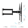 Кронштейн для LED/LCD телевизоров Arm media PT-15 BLACK 