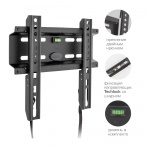 Настенный кронштейн для LED/LCD телевизоров KROMAX FLAT-5 BLACK 