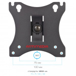 Настольный кронштейн для мониторов ARM MEDIA LCD-T03 BLACK 