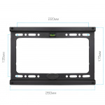 Настенный кронштейн для LED/LCD телевизоров KROMAX IDEAL-5 BLACK 