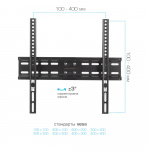 Настенный кронштейн для LED/LCD телевизоров ARM MEDIA LCD-413 BLACK 