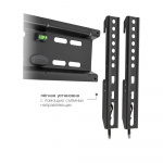 Настенный кронштейн для LED/LCD телевизоров KROMAX FLAT-5 BLACK 