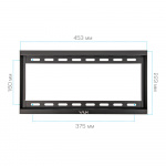 Настенный кронштейн для LED/LCD телевизоров VLK TRENTO-33 BLACK 