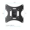 Настенный кронштейн для LED/LCD телевизоров ARM MEDIA LCD-201 BLACK 