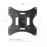 Настенный кронштейн для LED/LCD телевизоров ARM MEDIA LCD-201 BLACK 