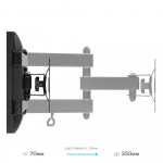 Настенный кронштейн для LED/LCD телевизоров VLK TRENTO-3 BLACK 
