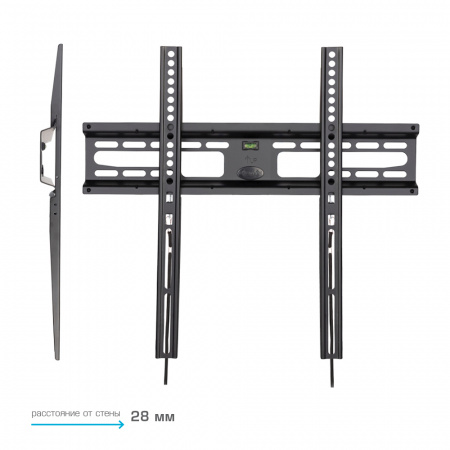 Настенный кронштейн для LED/LCD телевизоров KROMAX FLAT-3 BLACK 