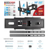 Кронштейн для LED/LCD телевизоров Arm media PT-15 BLACK 