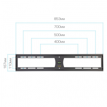 Настенный кронштейн для LED/LCD телевизоров VLK TRENTO-41 BLACK 