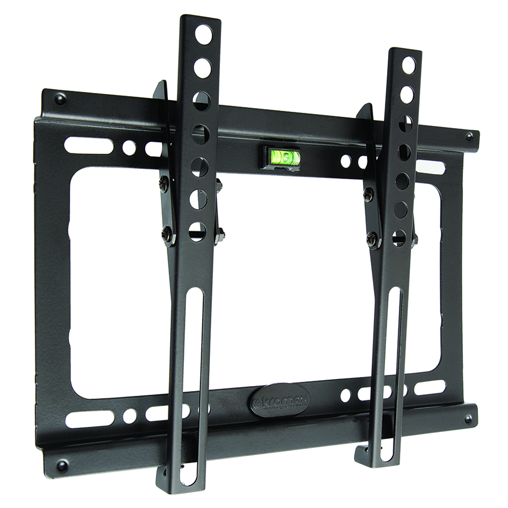 Сверхтонкий кронштейн Kromax IDEAL-6 BLACK для телевизоров 15–47"