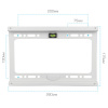 Кронштейн для LED/LCD телевизоров Kromax IDEAL-6 new, белый 