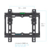 Настенный кронштейн для LED/LCD телевизоров TUAREX OLIMP-116 BLACK 
