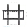Настенный кронштейн для LED/LCD телевизоров KROMAX IDEAL-3 BLACK 
