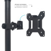 Настольный кронштейн для мониторов KROMAX OFFICE-31 BLACK 