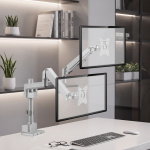 Настольный кронштейн для мониторов VLK TRENTO-95 SILVER 