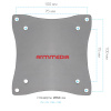Кронштейн для LED/LCD телевизоров Arm media LCD-7101 SILVER 