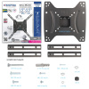 Настенный кронштейн для LED/LCD телевизоров KROMAX OPTIMA-402 BLACK 