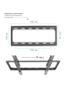 Настенный кронштейн для LED/LCD телевизоров TUAREX OLIMP-314 BLACK 