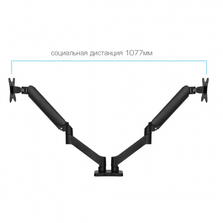 Настольный кронштейн для мониторов ARM MEDIA LCD-T23 BLACK 