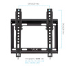 Настенный кронштейн для LED/LCD телевизоров VLK TRENTO-36 BLACK 