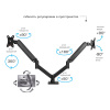 Настольный кронштейн для мониторов ARM MEDIA LCD-T23 BLACK 