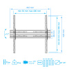 Настенный кронштейн для LED/LCD телевизоров ARM MEDIA PLASMA-4 BLACK 