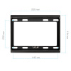 Настенный кронштейн для LED/LCD телевизоров VLK TRENTO-36 BLACK 