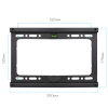 Настенный кронштейн для LED/LCD телевизоров KROMAX IDEAL-5 BLACK 