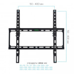 Настенный кронштейн для LED/LCD телевизоров VLK TRENTO-34 NEW BLACK 