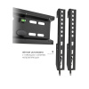 Настенный кронштейн для LED/LCD телевизоров KROMAX FLAT-5 BLACK 