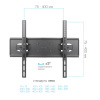 Настенный кронштейн для LED/LCD телевизоров ARM MEDIA PT-16 NEW BLACK 