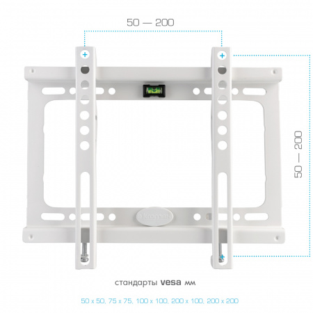 Кронштейн для LED/LCD телевизоров Kromax IDEAL-5 WHITE 