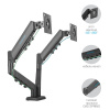 Настольный кронштейн для мониторов KROMAX OFFICE-14 BLACK 
