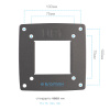 Настенный кронштейн для LED/LCD телевизоров KROMAX OPTIMA-104 BLACK 