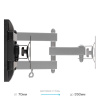 Настенный кронштейн для LED/LCD телевизоров VLK TRENTO-3 BLACK 