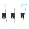 Настенный кронштейн для LED/LCD телевизоров KROMAX VEGA-6 NEW BLACK 