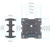 Настенный кронштейн для LED/LCD телевизоров KROMAX ATLANTIS-45 GREY TITAN 