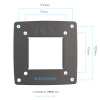 Настенный кронштейн для LED/LCD телевизоров KROMAX OPTIMA-102 BLACK 