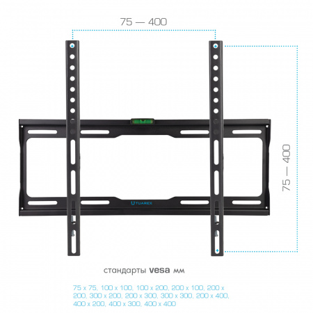 Настенный кронштейн для LED/LCD телевизоров TUAREX OLIMP-113 BLACK 